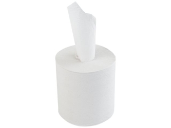 Merida Ręczniki papierowe w roli  ECONOMY CENTER PULL MAXI, białe, średnica 20 cm , długość 320 m, jednowarstwowe, zgrzewka 6 rolek (REB701) - Ręczniki papierowe w roli Merida ECONOMY CENTER PULL MAXI, białe, średnica 20 cm , długość 320 m, jednowarstwowe, zgrzewka 6 rolek