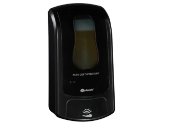 Merida Bezdotykowy automatyczny dozownik płynu dezynfekcyjnego w sprayu  ONE na jednorazowe wkłady 1000 ml, tworzywo ABS (DEB401)