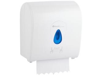 Merida Mechaniczny podajnik ręczników papierowych w rolach TOP AUTOMATIC MAXI, tworzywo ABS, biały połysk (CTS302)