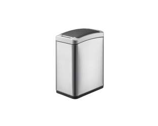 Merida Kosz automatyczny SENSOR, bezdotykowy, prostokątny, stal matowa 8 L (KIM502)