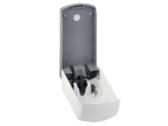 Merida Dozownik płynu dezynfekcyjnego  ONE z tworzywa sztucznego , na jednorazowe wkłady 700 ml z płynem dezynfekcyjnym MERIDA POLANA DDR+, tworzywo ABS (DEB402) - Dozownik płynu dezynfekcyjnego  ONE z tworzywa sztucznego, na wkłady jednorazowe POLANA DDR+ 700ml.