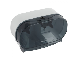 Merida Pojemnik na dwie rolki papieru toaletowego bez gilzy ONE, tworzywo ABS (BEB301)