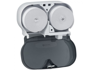 Merida Pojemnik na dwie rolki papieru toaletowego bez gilzy ONE, tworzywo ABS (BEB301)