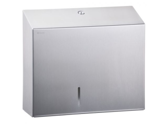 Merida Pojemnik na papier toaletowy STELLA DUO z uchwytem na resztkę rolki papieru, średnica papieru do 20 cm (BSP202)