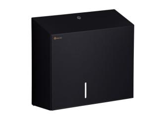 Merida Pojemnik na papier toaletowy STELLA DUO z uchwytem na resztkę rolki papieru, średnica papieru do 20 cm (BSP202)