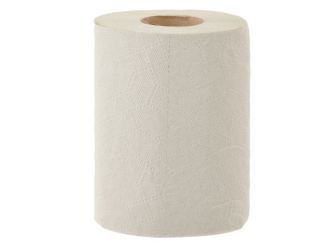 Merida Ręczniki papierowe w roli ECONOMY MINI, szare, jednowarstwowy, długość 60 m, opakowanie 12 rolek (RES204)