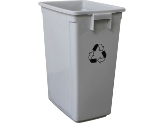 Merida Kosz z tworzywa do segregacji odpadów duży, o pojemności 60 l (KJS705)