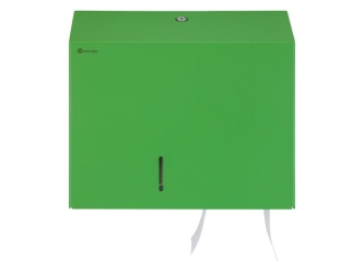 Merida Pojemnik na papier toaletowy STELLA DUO z uchwytem na resztkę rolki papieru, średnica papieru do 20 cm (BSP202)