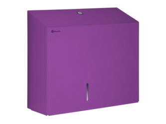 Merida Pojemnik na papier toaletowy STELLA DUO z uchwytem na resztkę rolki papieru, średnica papieru do 20 cm (BSP202)