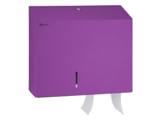 Merida Pojemnik na papier toaletowy STELLA DUO z uchwytem na resztkę rolki papieru, średnica papieru do 20 cm (BSP202)