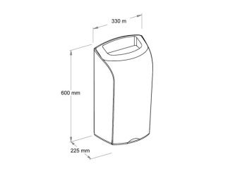 Merida Kosz otwarty wiszący 40 l  UNIQUE (KUS101)
