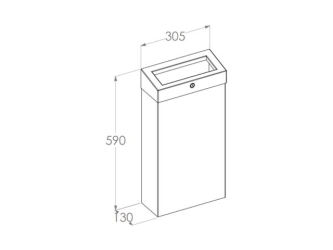 Merida Kosz z otwartą pokrywą  STELLA SLIM COMBO, pojemność 15 l (KSM109)