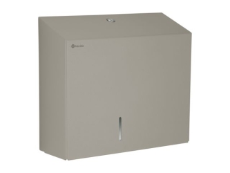 Merida Pojemnik na papier toaletowy STELLA DUO z uchwytem na resztkę rolki papieru, średnica papieru do 20 cm (BSP202)