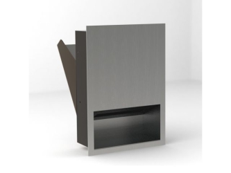 Merida Wnękowy pojemnik na ręczniki papierowe DRAGON, stal matowa (AWM160)