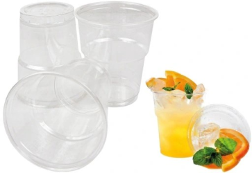 Kubek 250ml PET SHAKE, fi78, 50szt (250/300)