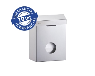 Merida Kosz do damskich toalet STELLA z podajnikiem torebek higienicznych, pojemność 4,4 L (KSM304)