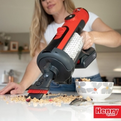 Numatic Henry 100 Quick - bateryjny odkurzacz pionowy z wkładką filtrującą (QUHEN100) - Numatic Henry 100 Quick - bateryjny odkurzacz pionowy z wkładką filtrującą