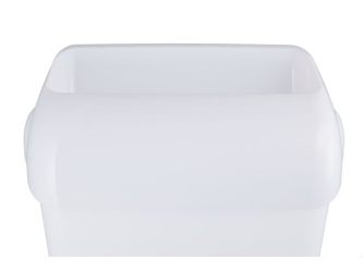 Merida Kosz otwarty wiszący  HARMONY,, tworzywo, biały transparentny, pojemność 23L (KHB101) - Kosz otwarty wiszący Merida HARMONY, pojemność 23 l, tworzywo, biały transparentny