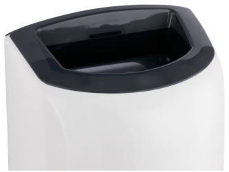 Merida Kosz otwarty wiszący  TOP, tworzywo ABS, biały, pojemność 40L (KTS101)