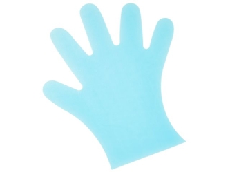 Merida Rękawice hybrydowe antypoślizgowe niebieskie, opakowanie 200 szt., rozmiar M (TRN523)