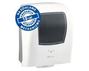 Merida Mechaniczny podajnik ręczników papierowych w rolach ONE AUTOMATIC MAXI, tworzywo ABS (CEB301) biały