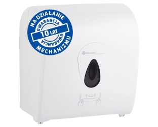 Merida Mechaniczny podajnik ręczników papierowych w rolach TOP AUTOMATIC MAXI, tworzywo ABS, biały połysk (CTS302)