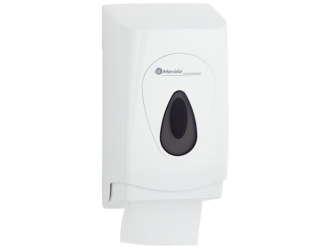 Merida Pojemnik na papier toaletowy w listkach TOP, tworzywo ABS, biały (BTS401)