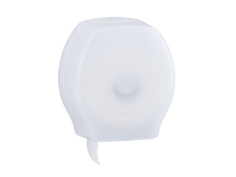 Merida Pojemnik na papier toaletowy  HARMONY, tworzywo, biały transparentny (BHB101) - Pojemnik na papier toaletowy Merida HARMONY, tworzywo, biały transparentny