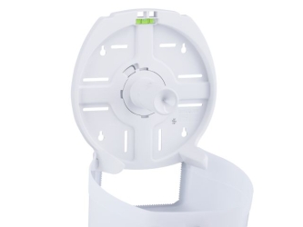 Merida Pojemnik na papier toaletowy  HARMONY, tworzywo, biały transparentny (BHB101) - Pojemnik na papier toaletowy Merida HARMONY, tworzywo, biały transparentny